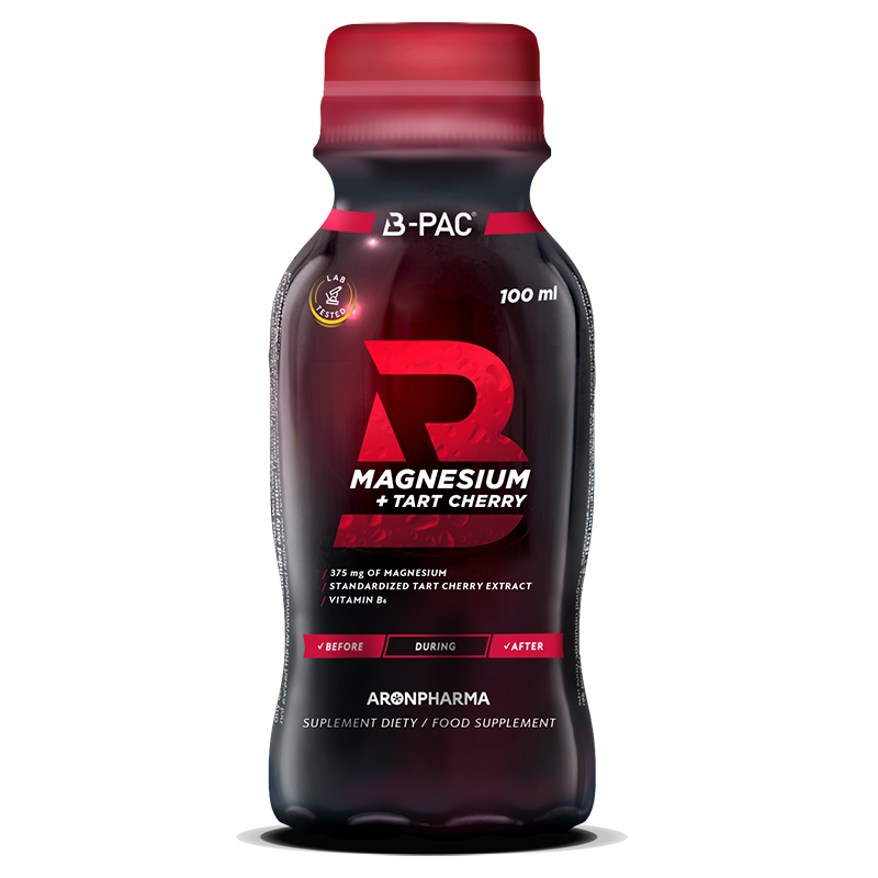 B-PAC® Shot magnezowy z cierpką wiśnią